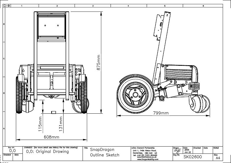 SnapDragon dimensions