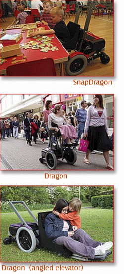 SnapDragon and Dragon powerchairs